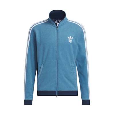 adidas Bogey Boys Side Stripes Zip Jacket Blue Japan Edition IJ3074-JAPAN