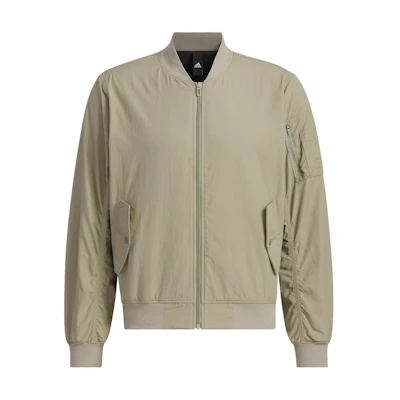 adidas BOMBER JACKET AP Casual Long Sleeve Pilot Jacket Brown for Men JP4646