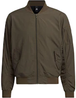 adidas Bomber Jacket AP Olive Green Full-Zip Fitted Sports Jacket IT6070 adidas Bomber Jacket AP Olive Green Full-Zip Fitted Sports Jacket IT6070