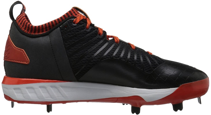 アディダス BOOST アイコン3 ベースボール (黒/オレンジ) B39164 Order アディダス BOOST アイコン3 ベースボール (黒/オレンジ) B39164