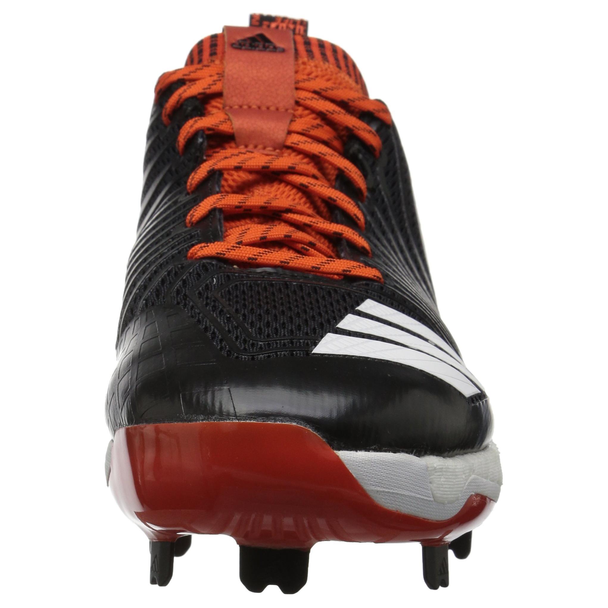 Shop adidas Boost Icon 3 Sepatu Baseball 'Hitam Oranye' B39164