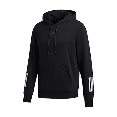 adidas BOS Hoodie Casual Sports Pullover Black Sweater GP6404