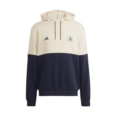 adidas Boston Marathon 2023 Made With Nature Running Hoodie Beige HY3314