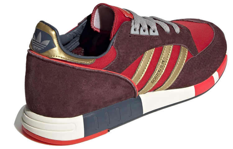 Shop adidas Originals Boston SuperXR1 復古百搭 低筒運動休閒鞋 紅色