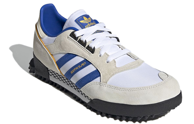 Lookbook 아디다스 보스턴 슈퍼 x 오리지널 마라톤 '화이트 그레이 블루' (77 characters) FY3659