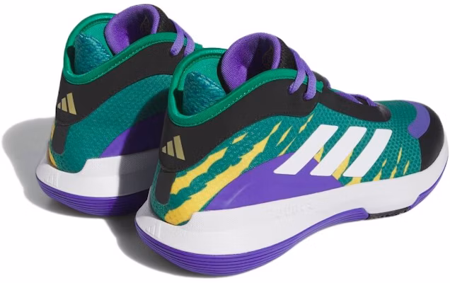 adidas Bounce Legends 'Hijau Ungu Putih' IF3823 Lookbook adidas Bounce Legends 'Hijau Ungu Putih' IF3823