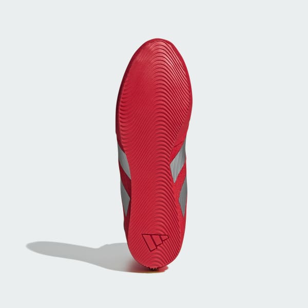 Lookbook Adidas Box Hog 4 Kasut Tinju Merah/Perak/Lemon JP9846