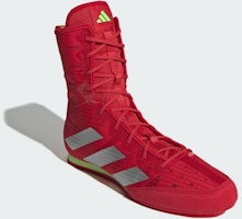 阿迪达斯 Box Hog 4 拳击鞋 猩红/金属银/明亮柠檬 JP9846 Shop 阿迪达斯 Box Hog 4 拳击鞋 猩红/金属银/明亮柠檬 JP9846