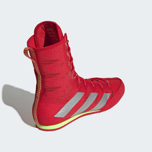 Details for Adidas Box Hog 4 拳擊鞋 紅銀配色/亮銀金屬/清新檸檬 JP9846