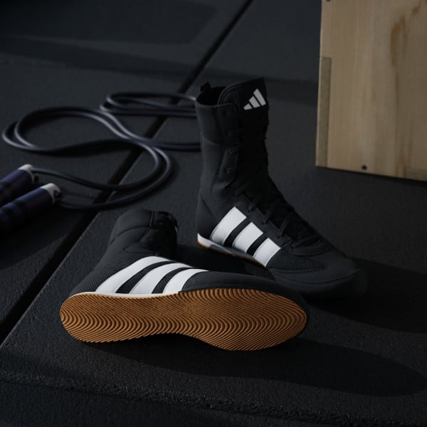 adidas Box Hog Classic Core Black/Cloud White/Core Black 圖 4