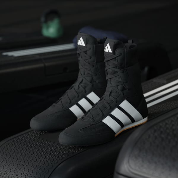 adidas Box Hog Classic Core Black/Cloud White/Core Black 圖 5