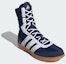 Shop Adidas Box Hog Wide Shoes Dark Blue/Cloud White/Core Black JS4437