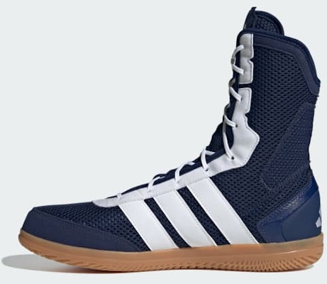 Adidas Box Hog Wide Shoes Dark Blue/Cloud White/Core Black JS4437 Details for Adidas Box Hog Wide Shoes Dark Blue/Cloud White/Core Black JS4437