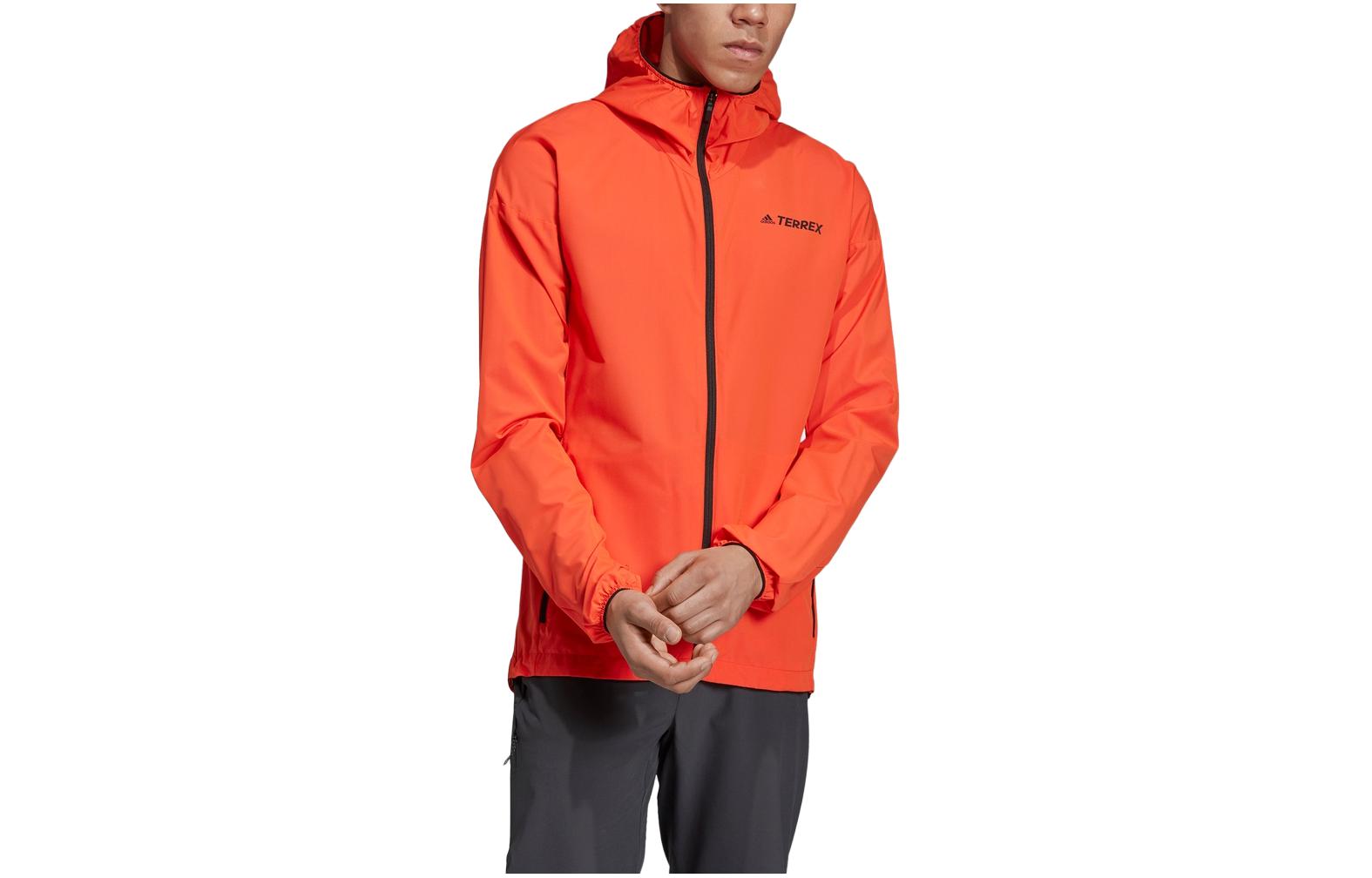 adidas Branded Logo Hooded Jacket DS8776