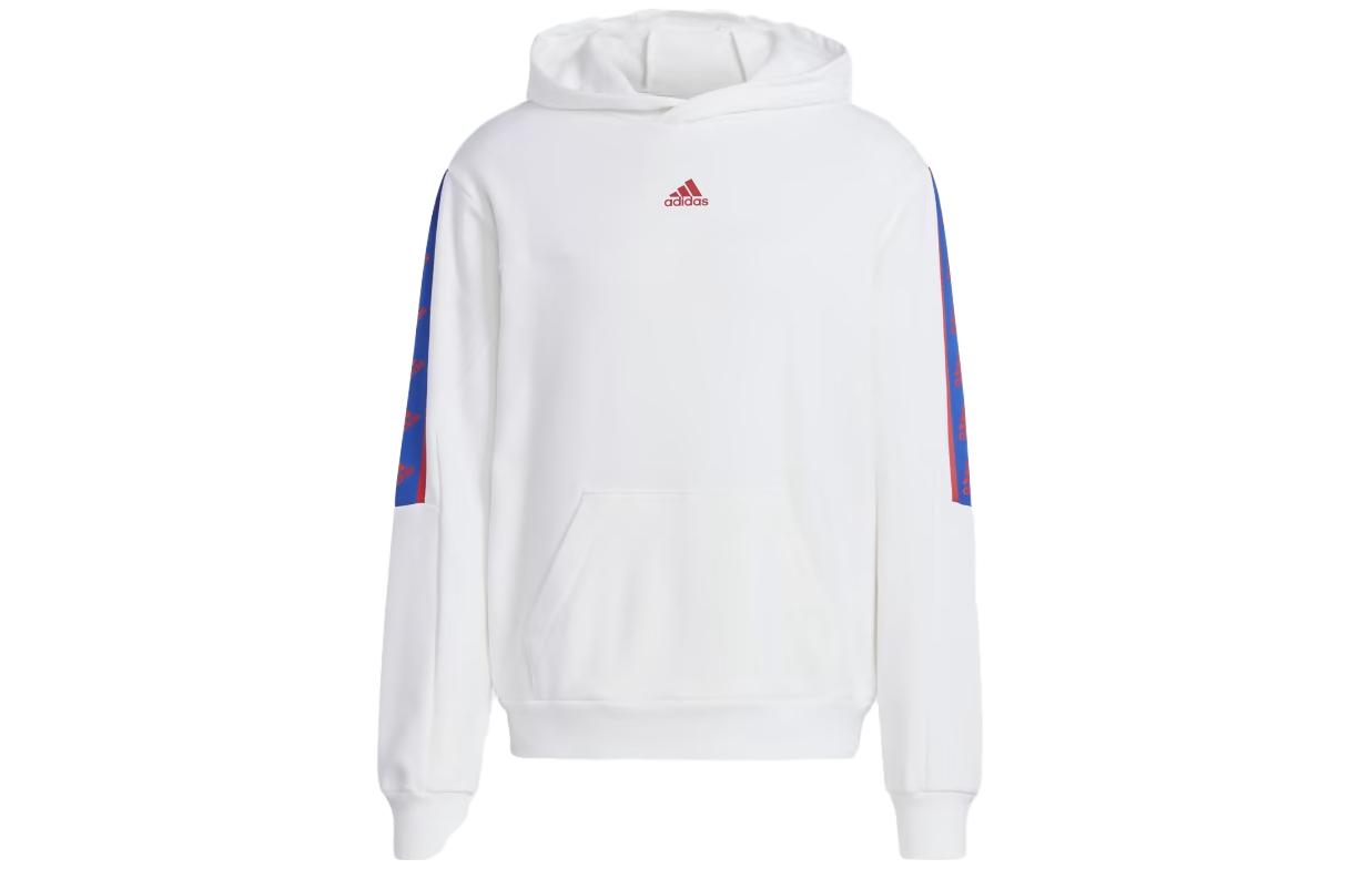 adidas Brandlove Oversized Logo Print Hoodie White () IC6789
