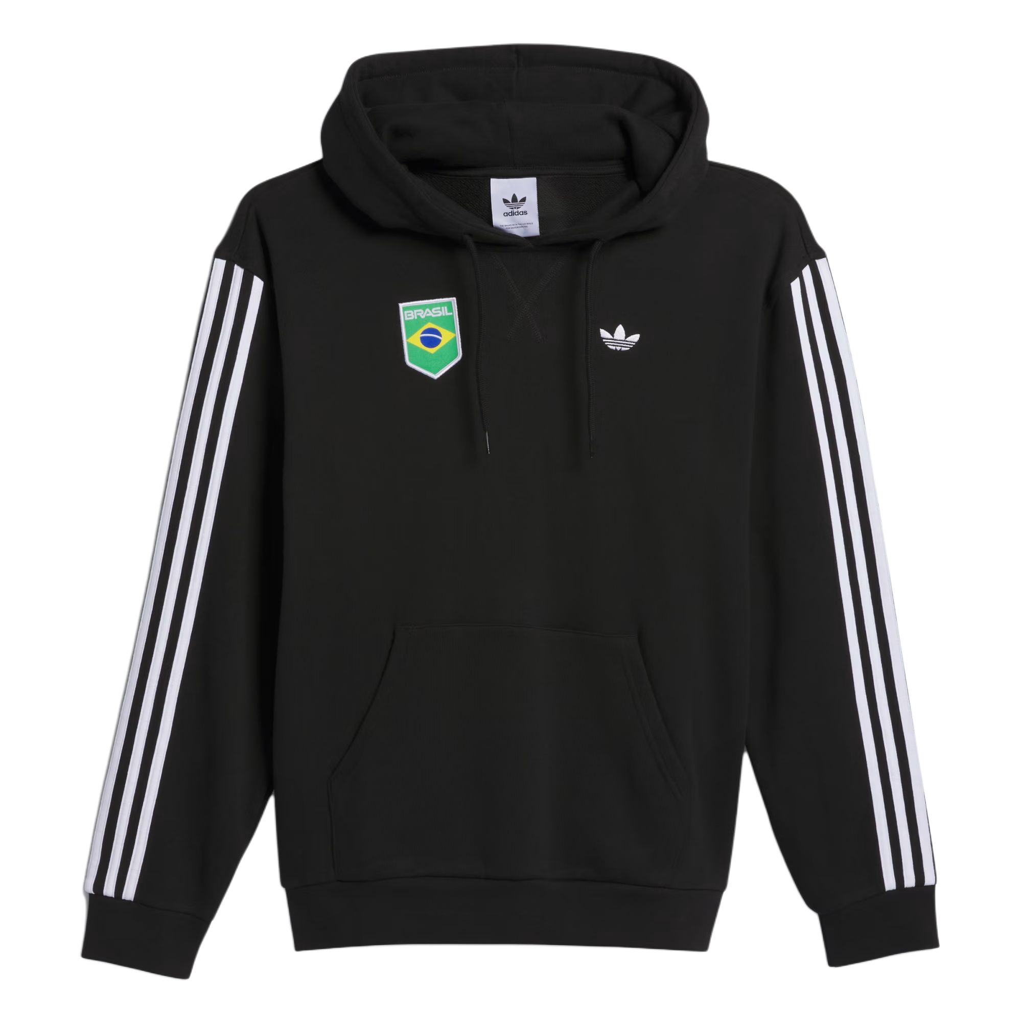 adidas BRASIL CRIOLA Black Pullover Hoodie JE1676