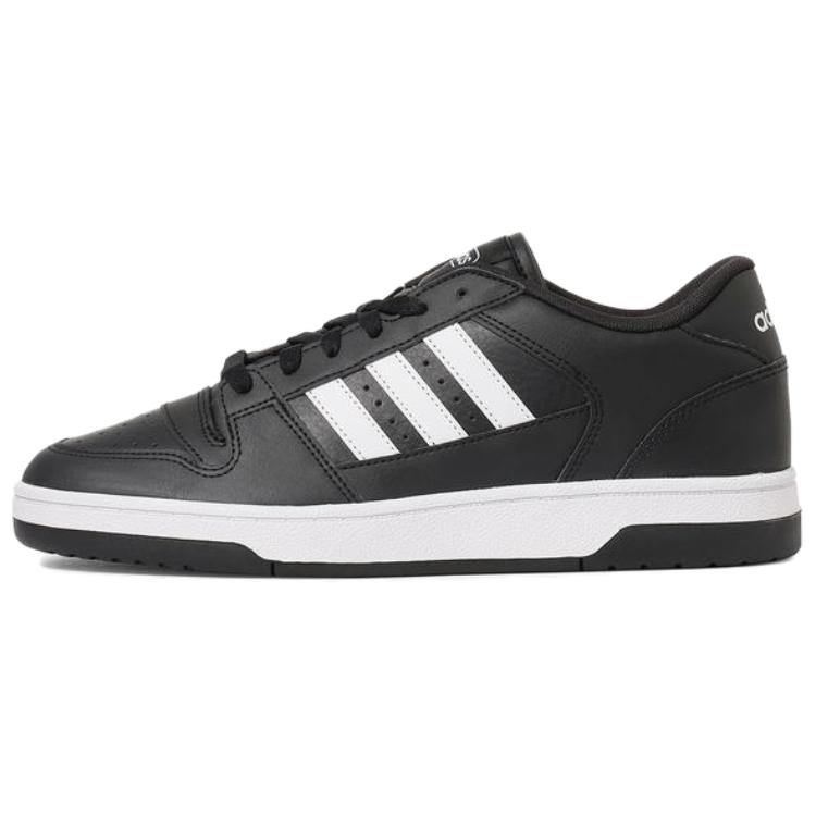 adidas Break Start Black Low-Top Sneakers Casual and Durable Design JR8151