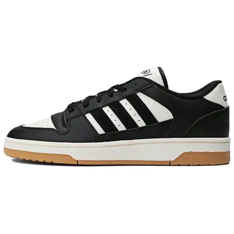 adidas Break Start Low-Top Casual Sneakers Black White IH7963