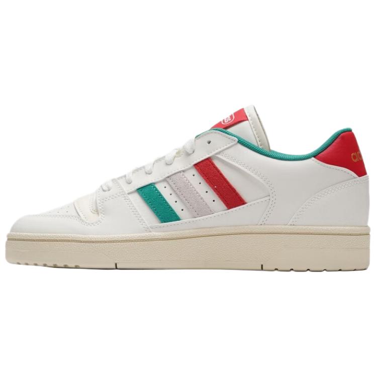 adidas Break Start Low-Top Skate Shoes Comfortable Casual Off-White KJ0840