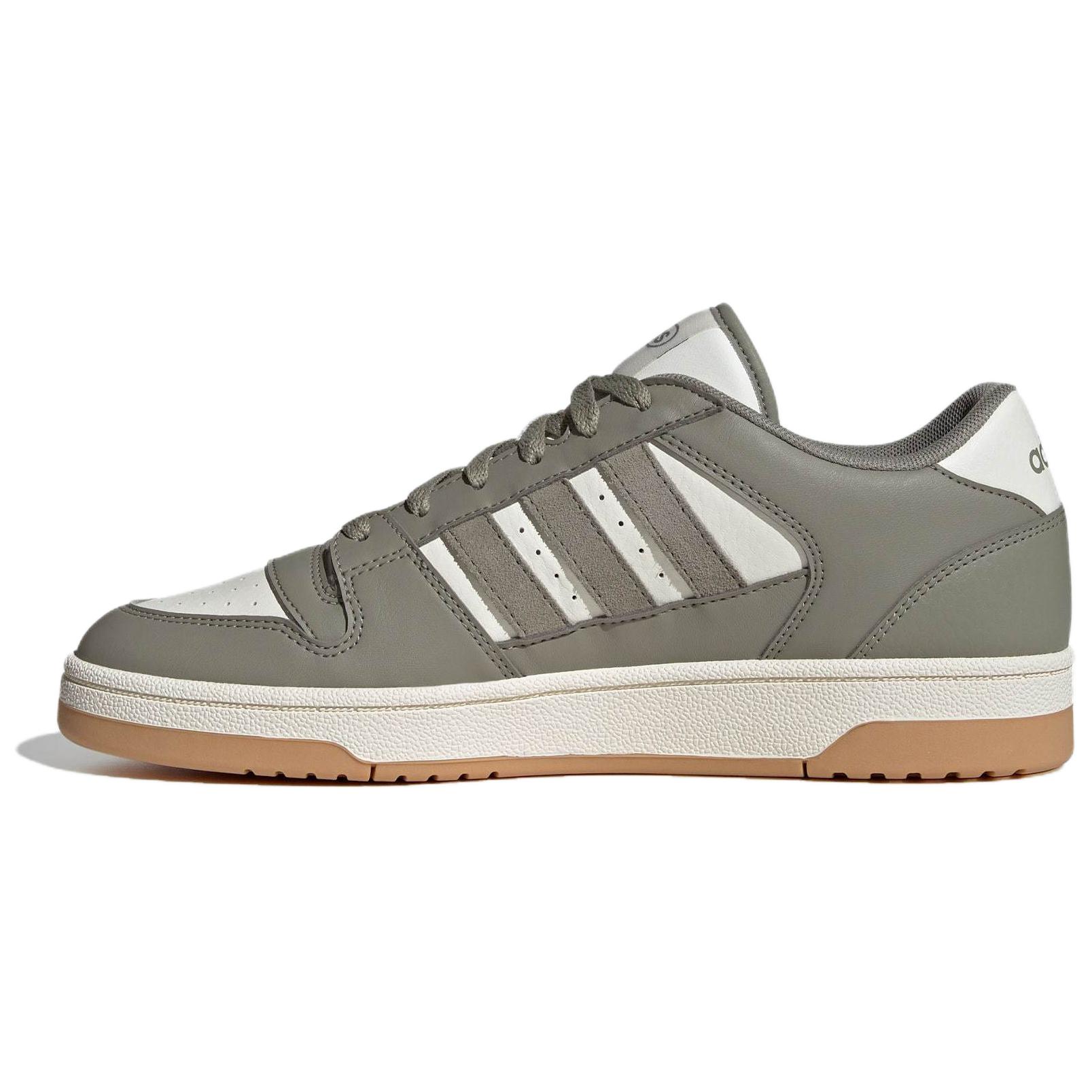 adidas Break Start Low-Top Sneakers Grey Beige Casual Comfort Shoes IH7966