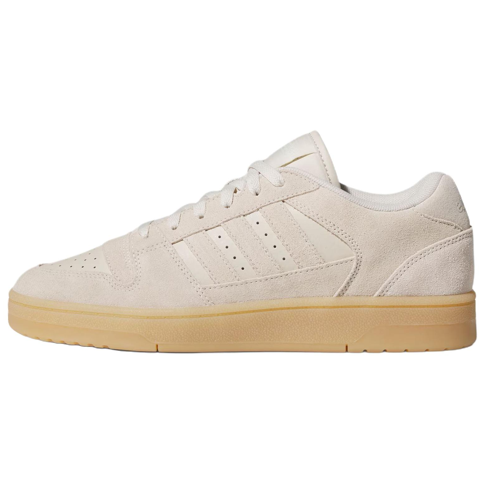 adidas Break Start Premium Low-Top Skate Shoes Alumina Brown JS2272