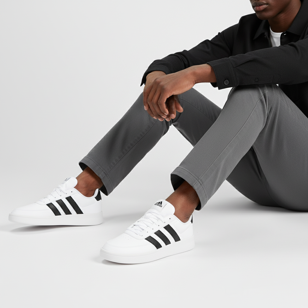 Order adidas neo Breaknet 舒適潮流 輕便耐磨防滑 低筒 板鞋 白色