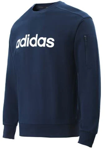 adidas-breathable-casual-pullover-sweatshirt-dark-blue-jj-0422
