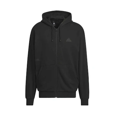 adidas Breathable Quick-Dry Hoodie Jacket Black S2284