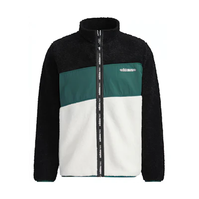 adidas BRLV Zip-Up Jacket Black with Han Jade White Accents GU0840