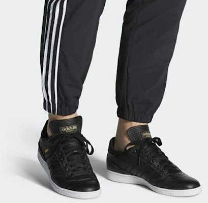 adidas Busenitz 'Core Black' Hitam Teras EE6249 Details for adidas Busenitz 'Core Black' Hitam Teras EE6249