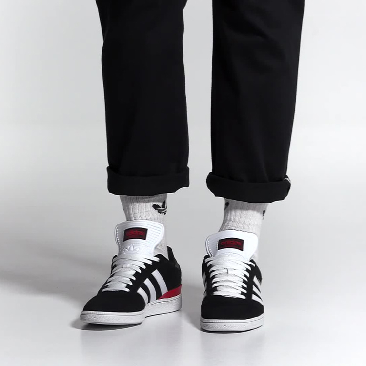 Sizing adidas Busenitz Pro ''Zwart Rood'' B22767
