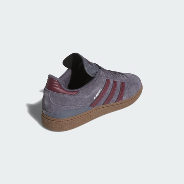 Details for Adidas Busenitz Pro Skateboarding Shoes Aurora Onix/Maroon/Gum HQ7532