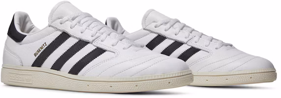 Cheap adidas originals Busenitz Vintage 低筒 滑板鞋 男女通用 白黑色