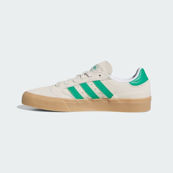 Sizing adidas Busenitz Vulc II 米白/庭院綠/天然橡膠 HQ7530