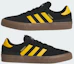 Sizing adidas Busenitz Vulc II 黑色/復古黃/橡膠咖啡 KJ0249