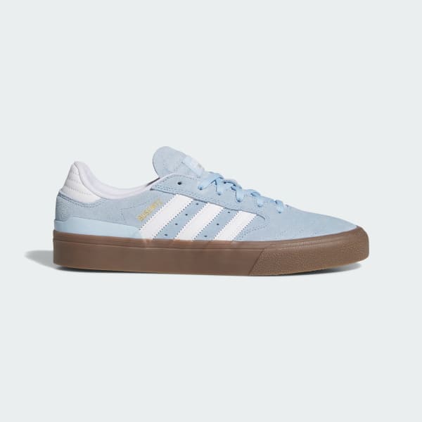 adidas Busenitz Vulc II Skate Shoes Clear Sky/Cloud White/Gum HQ7528