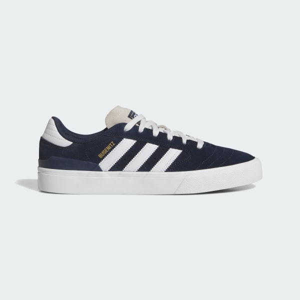 Adidas Busenitz Vulc II Skateboarding Shoes Collegiate Navy/Crystal White/Cloud White JQ1026