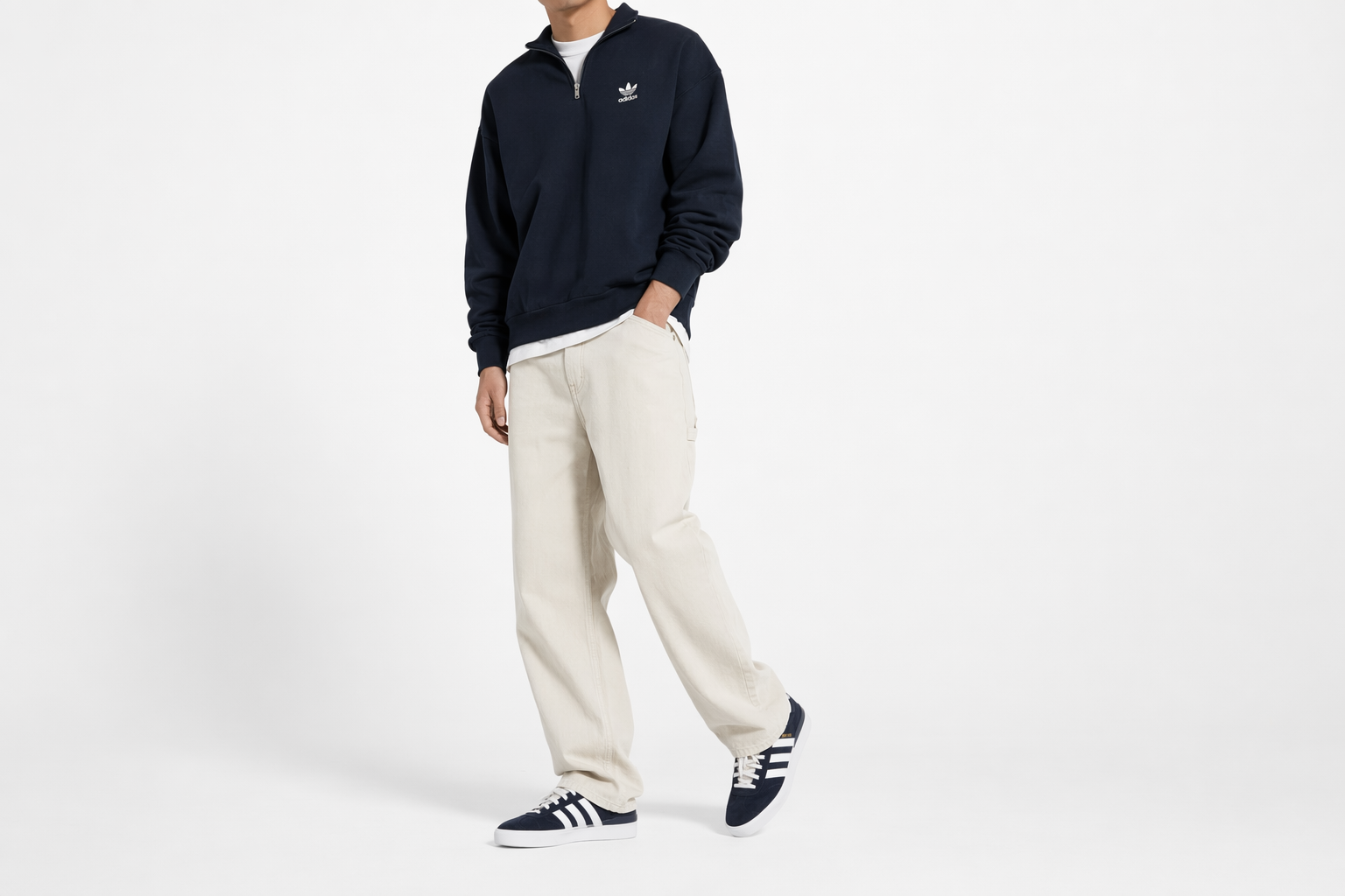 Order Adidas Busenitz Vulc II 休閒滑板鞋 海軍藍/水晶白/雲白 JQ1026