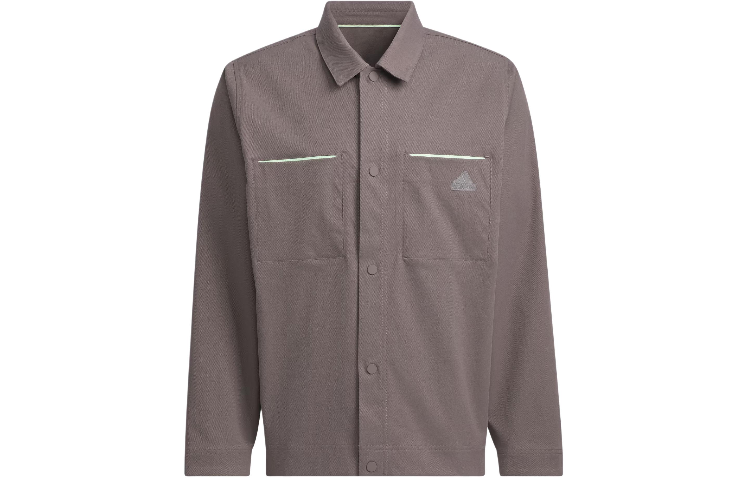 adidas Business Casual Woven Jacket Colorblock Dark Grey JE8593