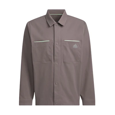 adidas Business Casual Woven Jacket Colorblock Dark Grey JE8593