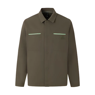 adidas Business Casual Woven Jacket Multicolor Olive Green Casual Coat JE8592
