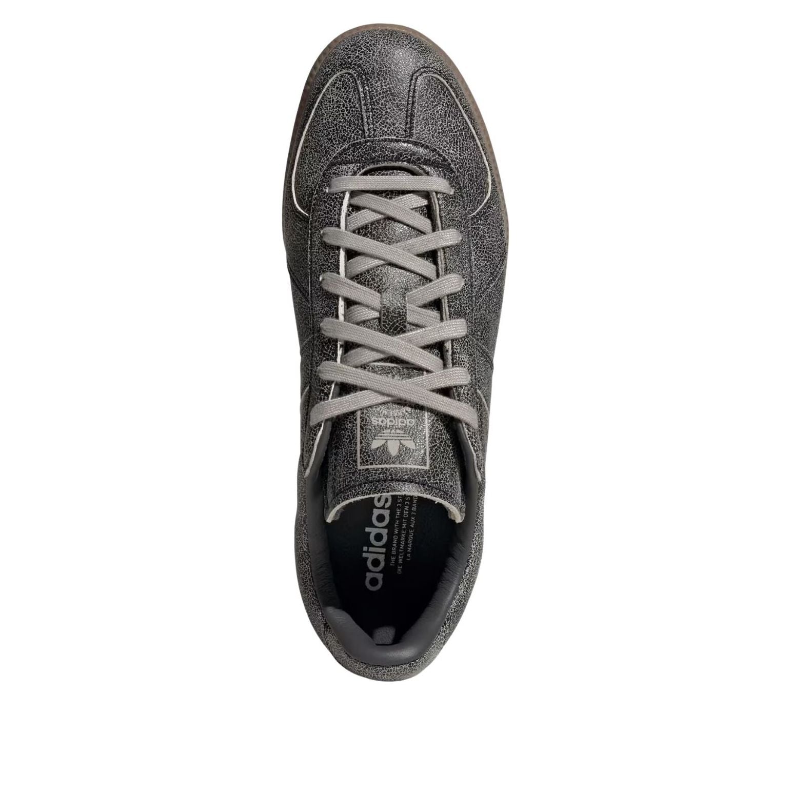 Purchase 阿迪达斯 BW Army 黑色裂纹皮革 JR7346