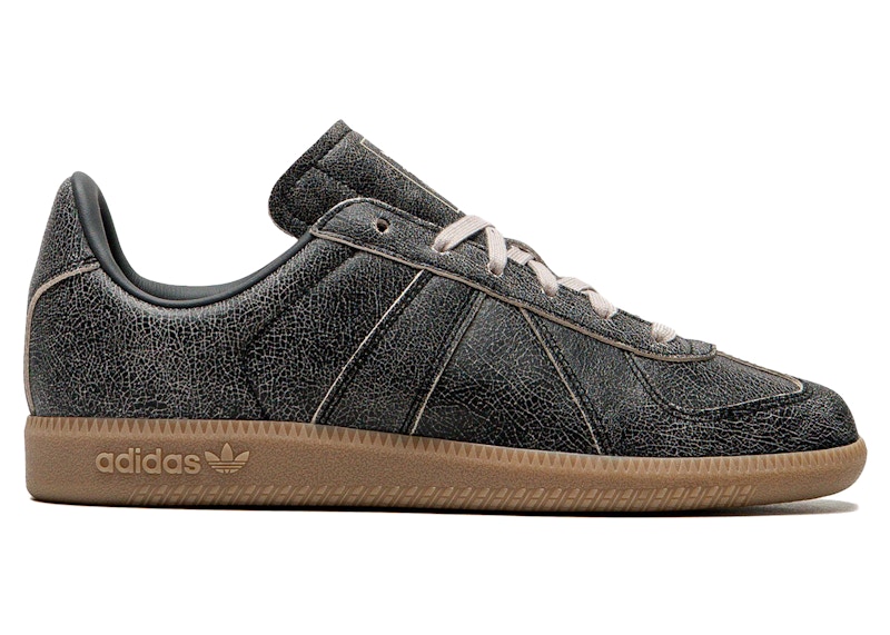 adidas BW Army Black Cracked Leather JR7346