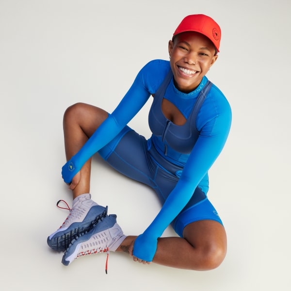 Shop アディダス by ステラ・マッカートニー シーユーレイター2 スニーカー グレー/インク/レッド JH8945