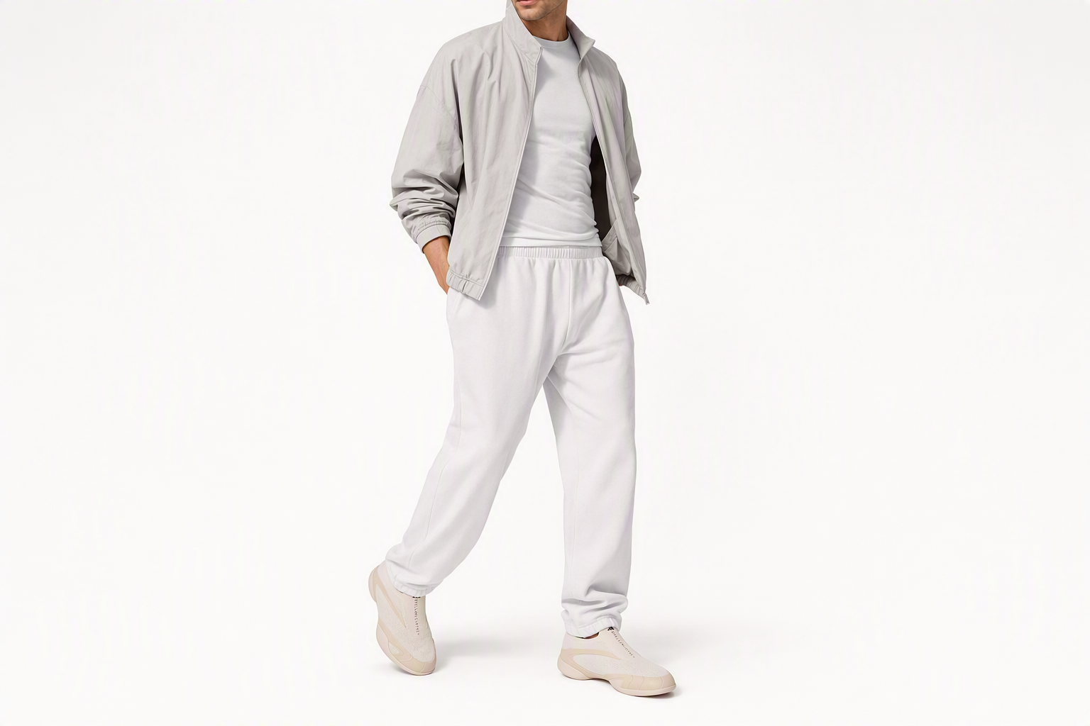 Order Adidas by Stella McCartney Taekwondo Almond Milk/Core Black Sneakers JQ2976