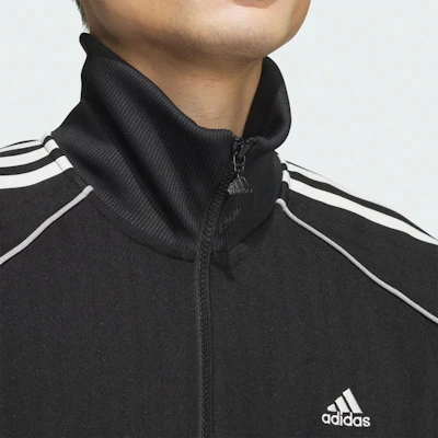 阿迪达斯BYD3S侧条纹运动夹克男女款黑色 JG8578 Details for 阿迪达斯BYD3S侧条纹运动夹克男女款黑色 JG8578