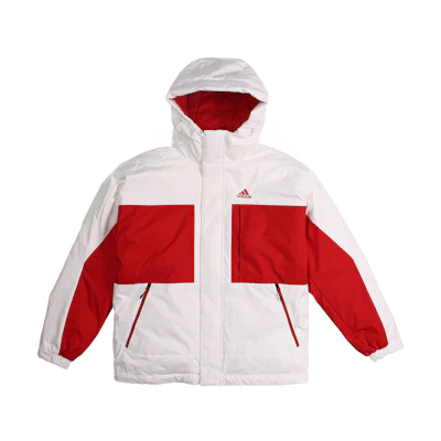 adidas C/b Bos Logo White Winter Windproof Puffer Jacket GF0082