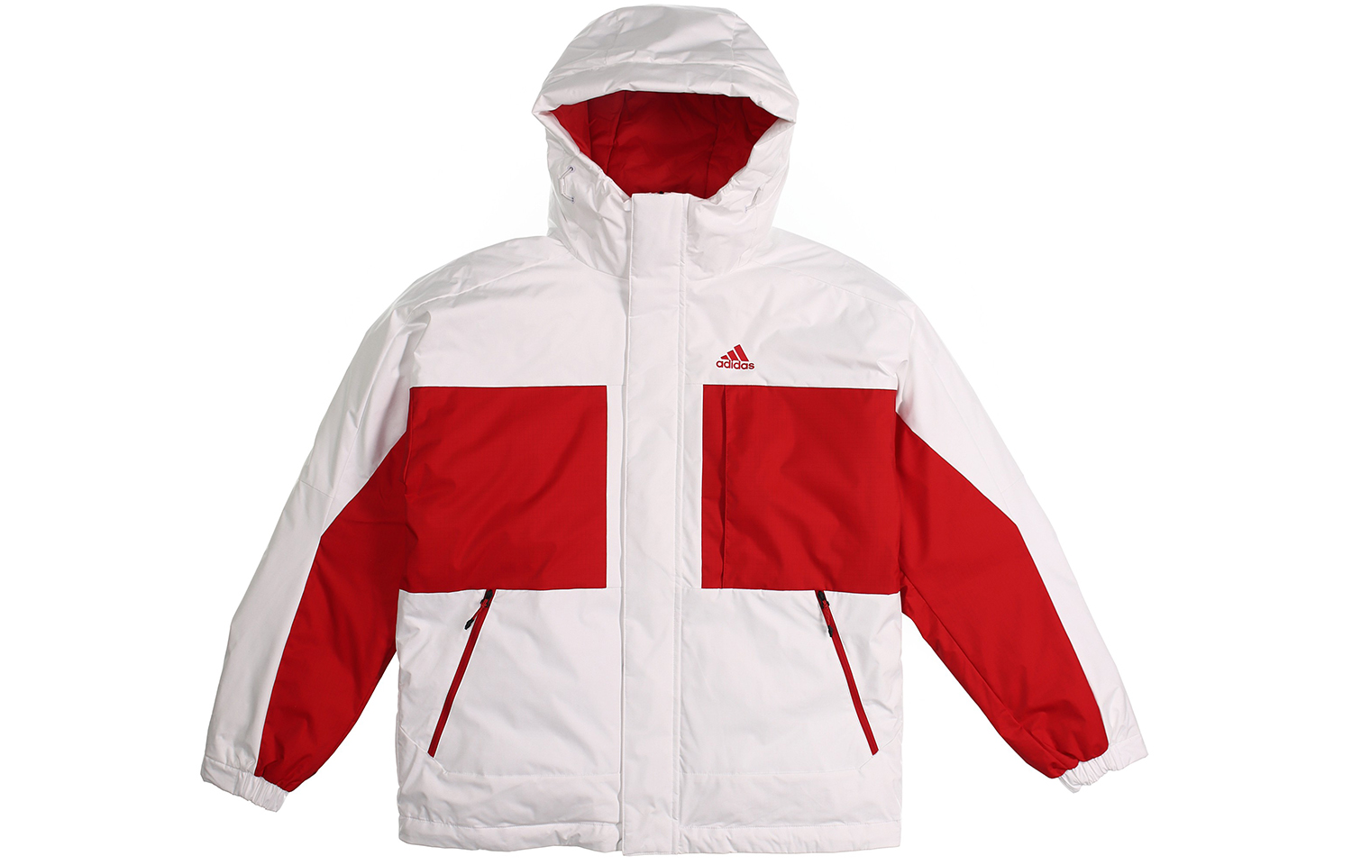 adidas C/b Bos Logo White Winter Windproof Puffer Jacket GF0082 圖 2