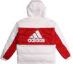 Lookbook Chaqueta Puffer Cortavientos Invierno Blanca adidas C/b Bos Logo. GF0082