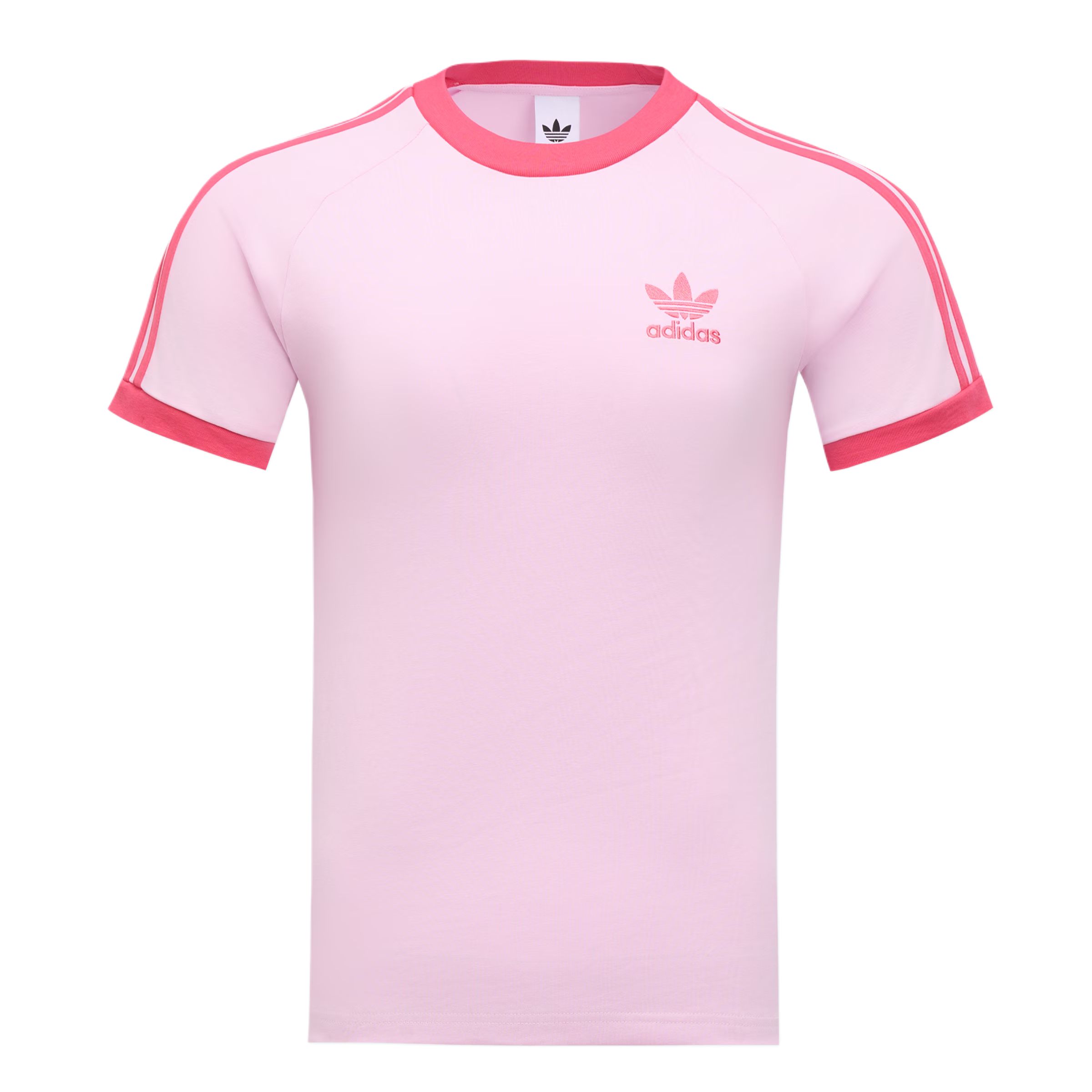 adidas Cali Tee Clear Pink/Natural Pink - Stylish & Comfortable Casual Shirt KR0292